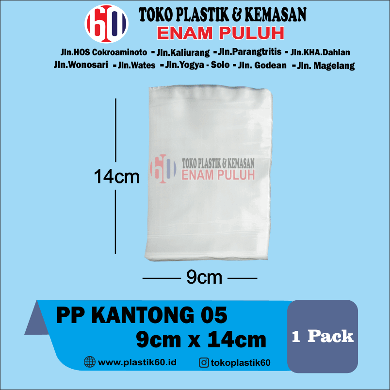 Pp kantong 05 09x14